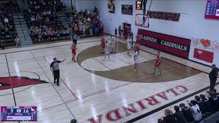 Clarinda High School vs Harlan High School Womens Varsity Basketball [upl. by Richard]