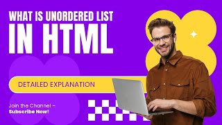 unordered list in html [upl. by Jensen]