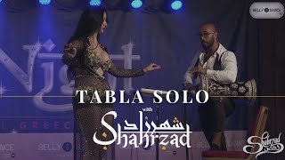 Shahrzad And Orhan Ismail Belly Dance Tabla Solo  Shahrzad Studios [upl. by Ergener113]