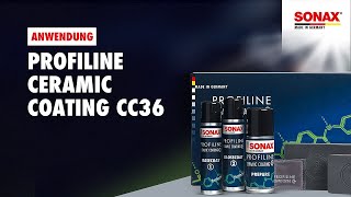 Anwendung SONAX PROFILINE CeramicCoating CC36 [upl. by Lowndes]