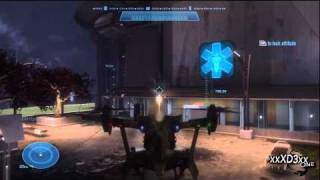 Halo Reach  8 Mission Part 1 of 3 New Alexandria Walkthrough HD [upl. by Telfore]