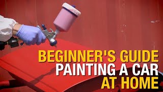 Beginners Guide How To Paint A Car At Home In 4 Easy Steps  Eastwood [upl. by Niwrek]