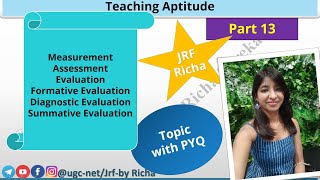 Teaching Aptitude  UGC NET Paper 1  Lecture 13 [upl. by Pillsbury826]