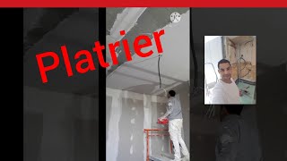 comment faire du plâtre sous plafond hourdis [upl. by Levin]