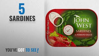 Top 10 Sardines 2018 John West Sardines Skinless amp Boneless in Tomato Sauce 95g  Pack of 6 [upl. by Hterrag]