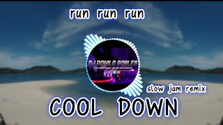 Cool down run run run slow jam remix by Dj Mark and ronilo Iloilo mix club [upl. by Noscire137]