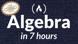 College Algebra  Full Course [upl. by Nodnarbal]