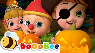 Happy Halloween Song  Best Halloween Songs amp Nursery Rhymes  Scary Fruits amp Vegetables DoDoBee [upl. by Carolin]