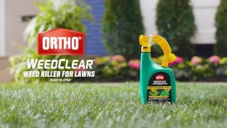 How to Use Ortho® Weed Bgon™ Lawn Weed Killer ReadyToUse  Crabgrass Control with Trigger Sprayer [upl. by Trebmer]