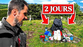 Mon sac pour 2 jours de Rando amp Bivouac [upl. by Royden]