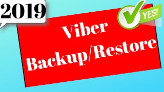 2019  How to Backup amp Restor Viber message on Windows Step by Step [upl. by Alroy]