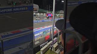 Lance stroll crash singapore GP 2023 [upl. by Fulmis]