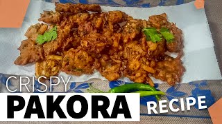 Crispy Pakorey Recipe  Aloo Piyaz Ke Pakorey  Foodmy [upl. by Eatnahc]