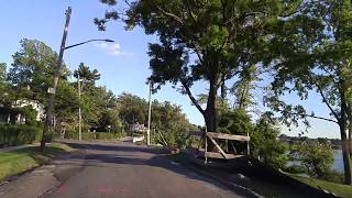 Driving from Douglaston to Bayside in QueensNew York [upl. by Legnaros]