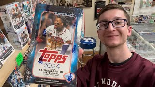 RARE AUTO NEW 2024 TOPPS SERIES 1 HOBBY BOX OPENING BOOM [upl. by Arabelle]