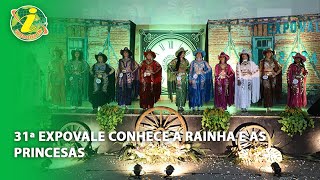 31ª Expovale conhece a Rainha e as princesas [upl. by Nazario]