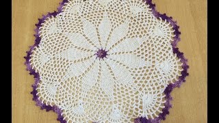 Tuto nappe tapis facile au crochet [upl. by Ajile]