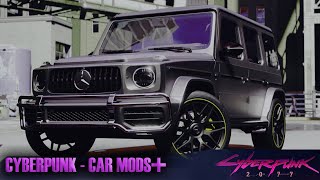 CYBERPUNK2077New CAR MODSMersG63AMG [upl. by Ttimme]