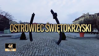 Ostrowiec Świętokrzyski  Wiosna 2022  Spacer po Ostrowcu Świętokrzyskim  Binaural Audio 🎧 4k [upl. by Riffle]