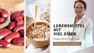 Was essen bei Eisenmangel  Fragen meiner Patienten  Praxis Drmed Natalie Wiesen [upl. by Eserehs412]