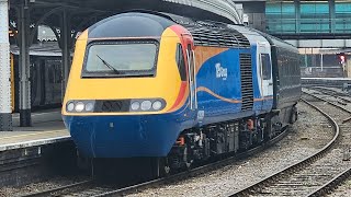 125 Group HST Railtour 4308943159 At Sheffield From Derby To Castleton Hopwood Gf [upl. by Deane]