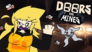 So we back in the Mine  DOORS Floor 2 Roblox  AshTGM [upl. by Rafaela]