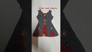 beautiful new frock design 2025 ❤️😱shortsfeedytshortseasy cut and simple sewing [upl. by Hershell]