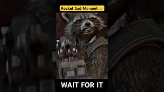 Wait for rocket😥 rocket sad momentguardian off the Galaxy V3 rocketmarvel mcu shorts viral 🥺 [upl. by Tatianna324]