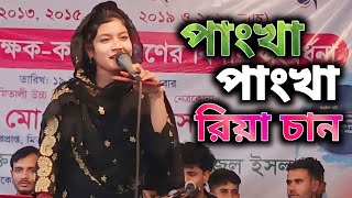 New Concert song I Pankha pankha Bangla song  New stage gan 2024  পাংখা পাংখা dj song  New gan [upl. by Emeric]