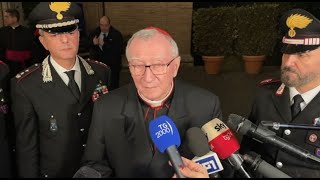 Parolin con Mattarella condivisa preoccupazione per scenari di crisi [upl. by Hedda879]