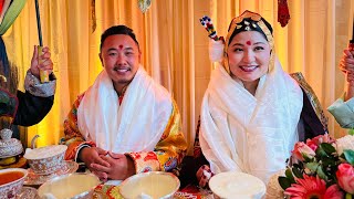 Pemba chhiri Sherpa and Neema Sherpa weddings in Hotel Tibet international boudha 21022024 [upl. by Eva]