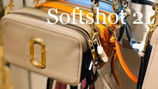 MARC JACOBS ☜SHOPPING☞ THE SOFTSHOT 21 [upl. by Larimer]