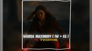 WANDA MAXIMOFF INFINITY WAR AND ENDGAME4K60FPS TWIXTOR  SAM TWIX  FREE CLIPS [upl. by Gruber502]