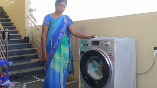 IFB washing machine front load 8kgs demo class in telugu  Gruhalaxmicreatives [upl. by Erdnaxela]