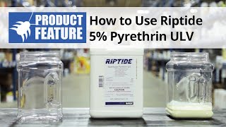 How to Use Riptide 50 Pyrethrin ULV Insecticide [upl. by Atikim843]