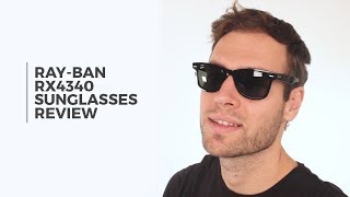 RayBan RB4340 Sunglasses Review  SmartBuyGlasses [upl. by Alica]