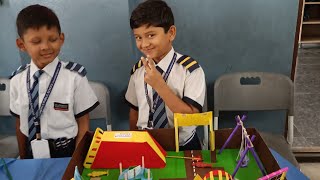 Science exhibition about shapes park video royalreyansh science concept viralvideo trending [upl. by Zebapda]