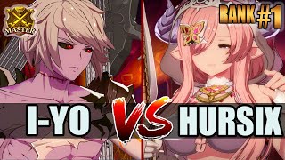 GBVSR 🔥 Iyo Lucilius vs Hursix Narmaya 🔥 High Level Gameplay [upl. by Yeclehc587]