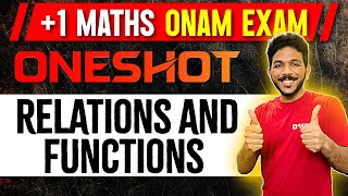 1 Maths Onam Exam  Relations And Functions  Oneshot  Exam Winner Plus One [upl. by Hras]