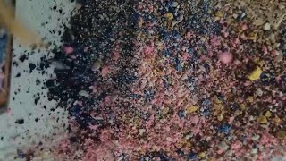 ASMR Scratching Makeup pallette  Eyeshadow destroying asmr  asmr fast and aggressive scratching [upl. by Hareemas]