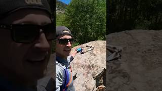 Mountain lion kill near bike path Colorado ebike goatpowerbikes mountainlion insta360x4 [upl. by Kluge716]