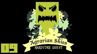 Minecraft Agrarian Skies  Harvester Planter and Sludge  E09 [upl. by Niffirg]