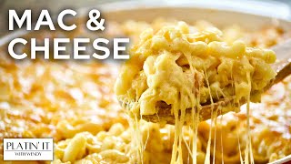 Ultra CREAMY Mac amp Cheese  Baked Macaroni and Cheese Recipe  Comfort Food Favourites [upl. by Shinberg]