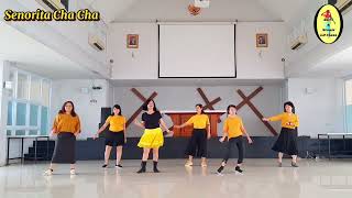 Senorita Cha Cha Line Dance Demo by Stanis LD Class [upl. by Chung]