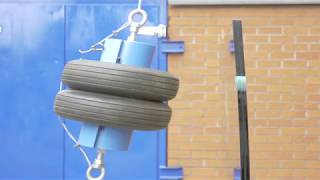 Kite Glass  Strength Test  50kg On Heat Strengthened Glass [upl. by Patnode]