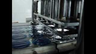 8line 4x2 Fully Pneumatic Cup Sealer SURYA MITRA PACK Malang  Pusat Mesin Packing Malang [upl. by Rabush]