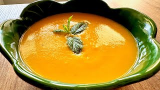 Best Pumpkin Soup EVER No Fat No Heavy Cream Pumpkin Soup Recipe [upl. by Aicilif]