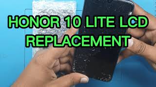 Honor 10 lite disassembly LCD replacement [upl. by Bealle]