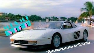 Ferrari Testarossa  Miami Vice Tribute [upl. by Isnan]