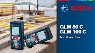 Medidores Láser GLM 80 y GLM 100 C [upl. by Areyk]